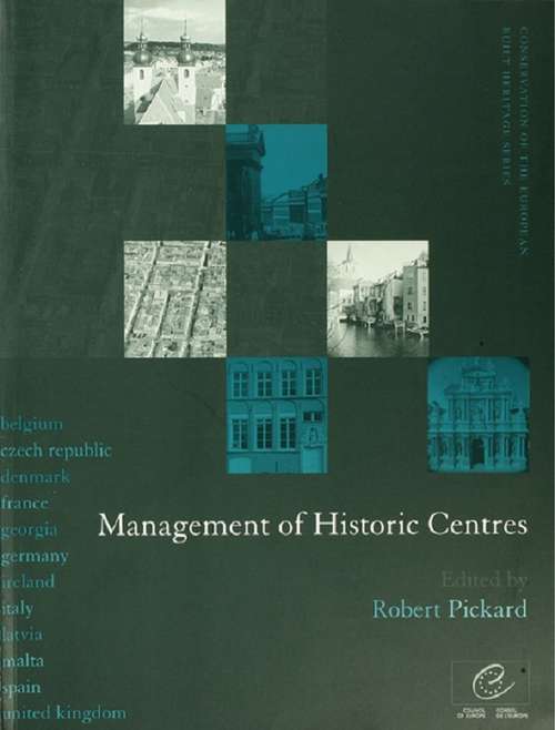 Book cover of Management of Historic Centres