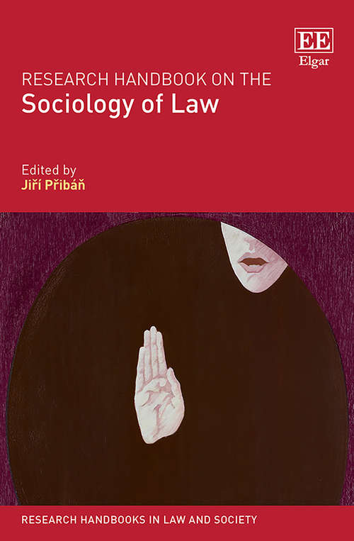 Book cover of Research Handbook on the Sociology of Law (Research Handbooks in Law and Society series)