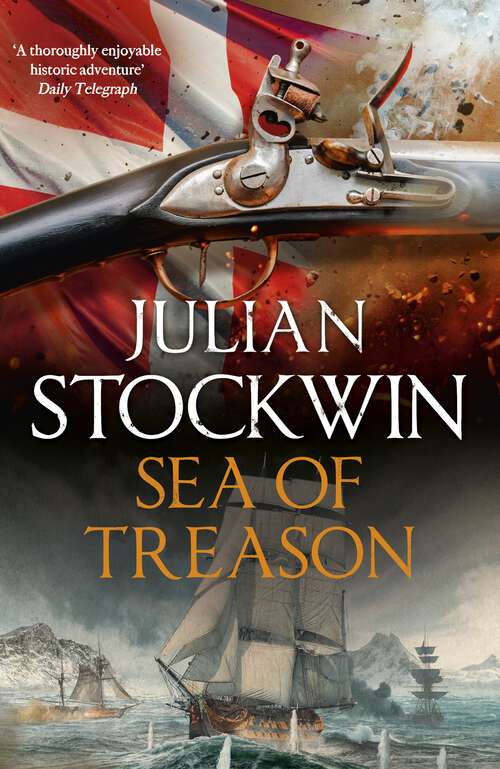 Book cover of Sea of Treason: Thomas Kydd 26 (Thomas Kydd #53)