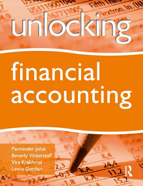 Book cover of Unlocking Financial Accounting