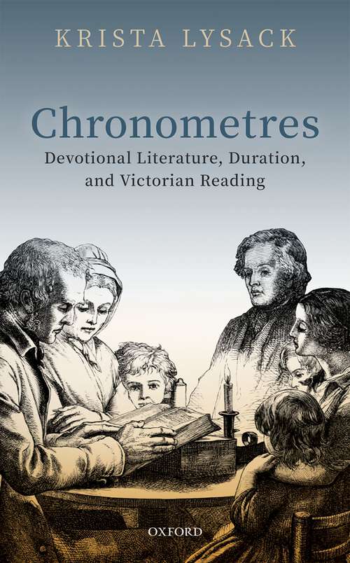 Book cover of Chronometres: Devotional Literature, Duration, and Victorian Reading
