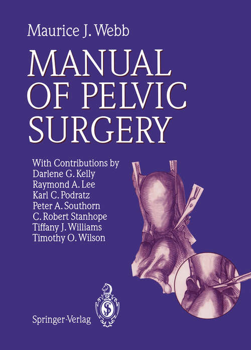 Book cover of Manual of Pelvic Surgery (1994)