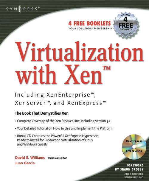 Book cover of Virtualization with Xen(tm): Including XenEnterprise, XenServer, and XenExpress