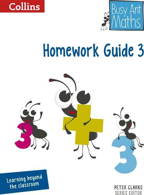 Book cover of Busy Ant Maths: Homework Guide 3 (PDF) (Busy Ant Maths)