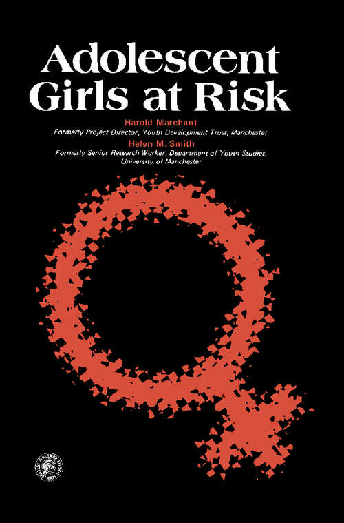 Book cover of Adolescent Girls at Risk
