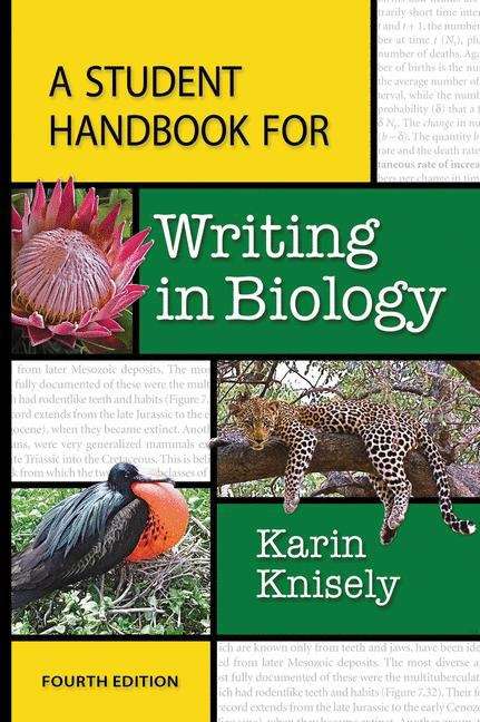 Book cover of A Student Handbook For Writing In Biology
