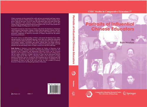 Book cover of Portraits of Influential Chinese Educators (2007) (CERC Studies in Comparative Education #17)