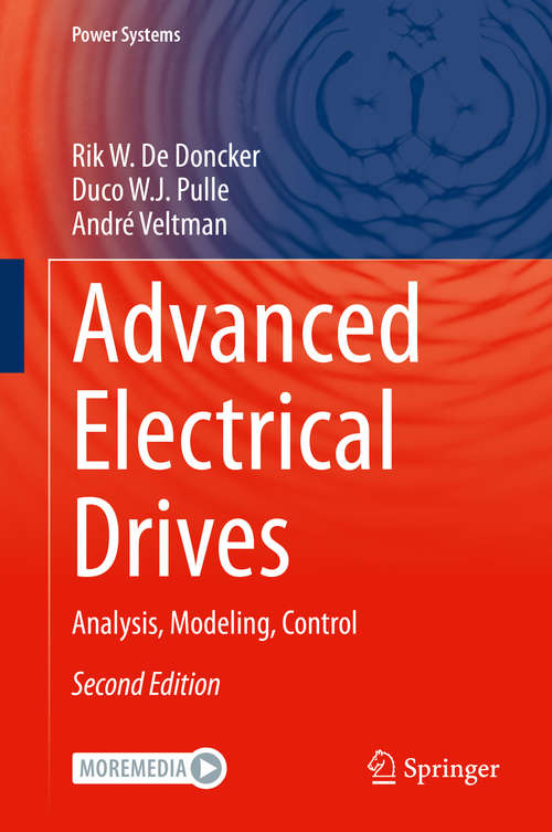 Book cover of Advanced Electrical Drives: Analysis, Modeling, Control (2nd ed. 2020) (Power Systems)