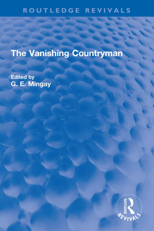 Book cover of The Vanishing Countryman (Routledge Revivals)