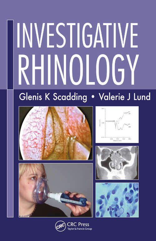 Book cover of Investigative Rhinology