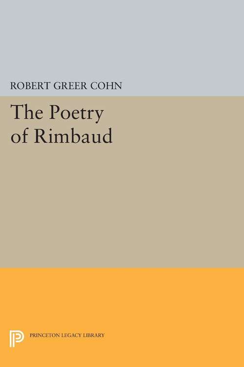Book cover of The Poetry of Rimbaud