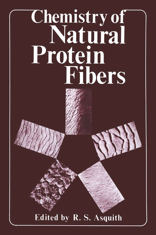 Book cover of Chemistry of Natural Protein Fibers (1977)