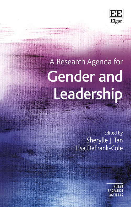 Book cover of A Research Agenda for Gender and Leadership (Elgar Research Agendas)