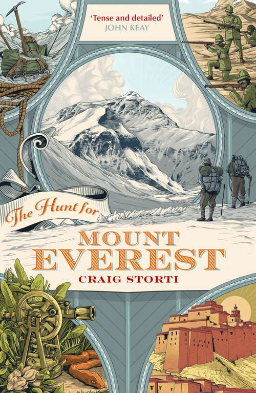Book cover of The Hunt for Mount Everest