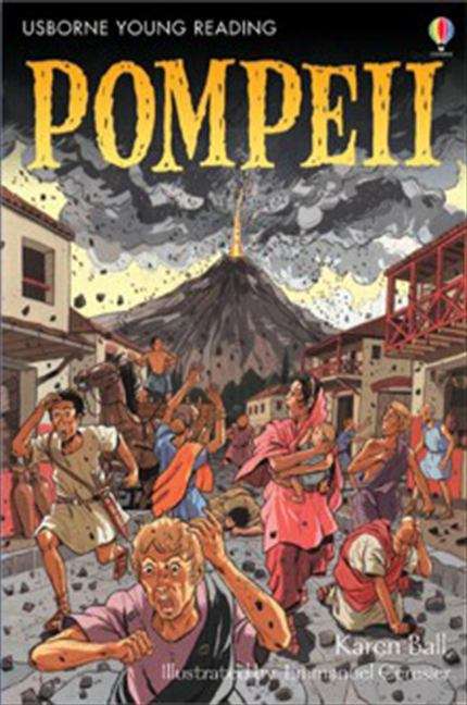 Book cover of Usborne Young Reading, Series 3: Pompeii (PDF)