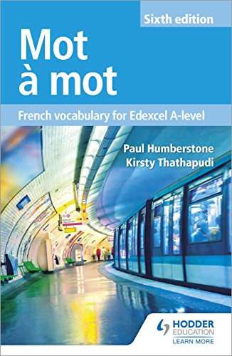 Book cover of Mot à Mot Sixth Edition: French Vocabulary For Edexcel A-level