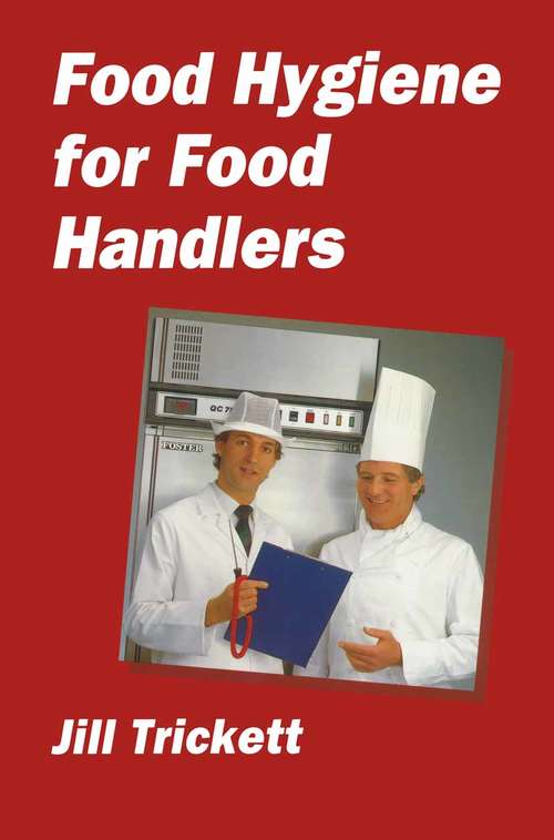 Book cover of Food Hygiene for Food Handlers (1st ed. 1992)