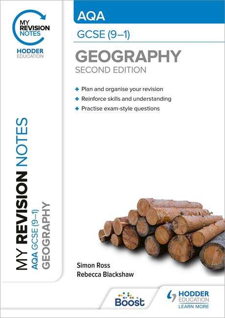 Book cover of My Revision Notes: AQA GCSE (9–1) Geography Second Edition