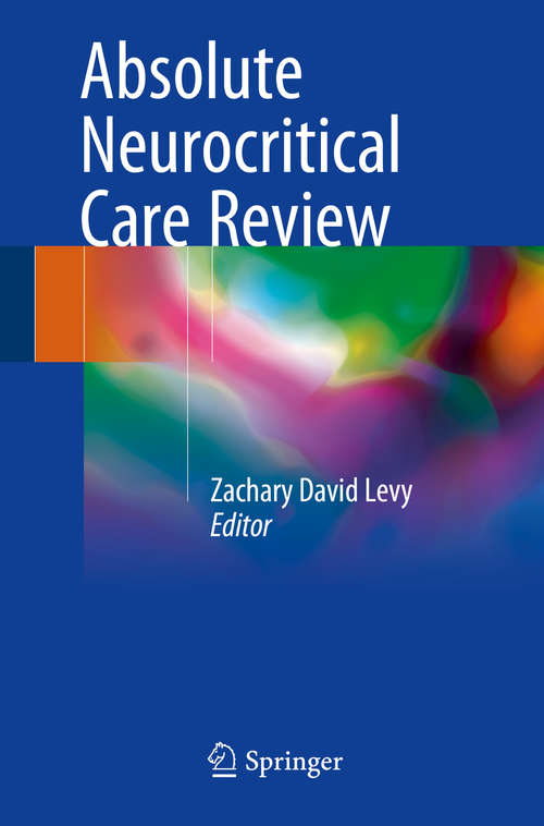 Book cover of Absolute Neurocritical Care Review