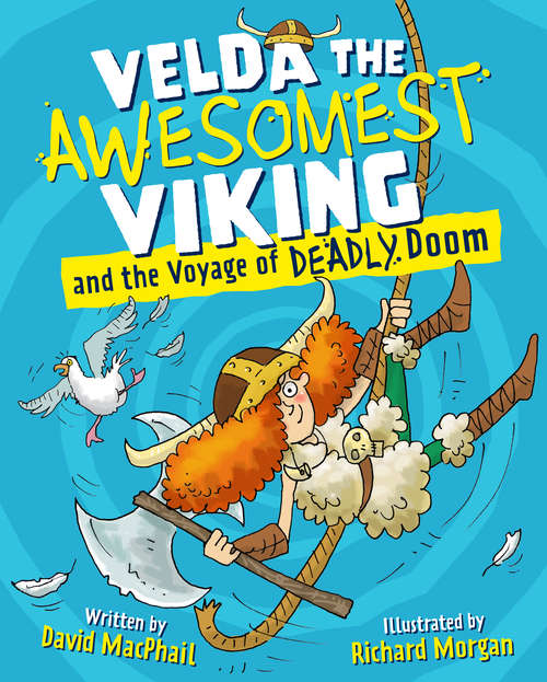 Book cover of Velda the Awesomest Viking and the Voyage of Deadly Doom