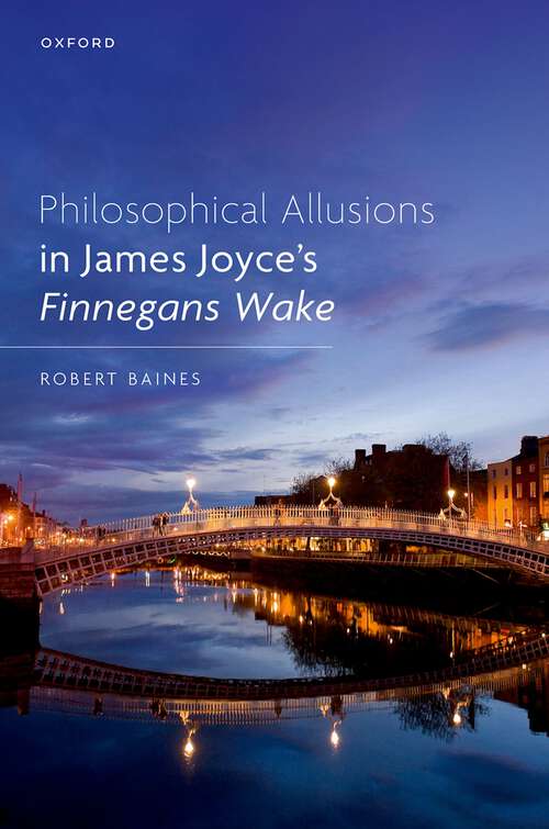 Book cover of Philosophical Allusions in James Joyce's Finnegans Wake
