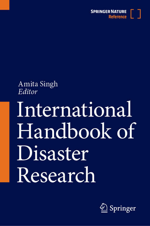 Book cover of International Handbook of Disaster Research