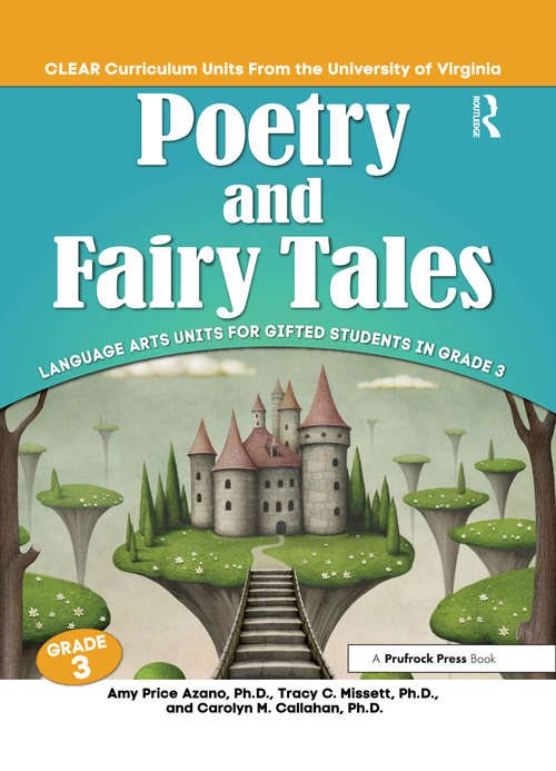 Book cover of Poetry and Fairy Tales: Language Arts Units for Gifted Students in Grade 3