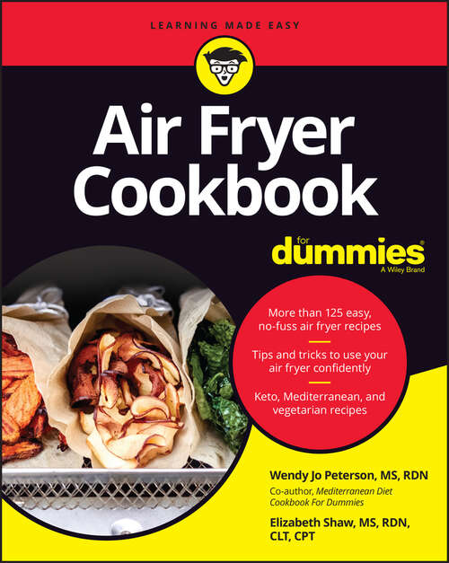 Book cover of Air Fryer Cookbook For Dummies