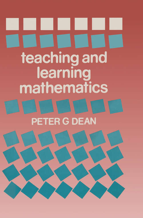 Book cover of Teaching and Learning Mathematics
