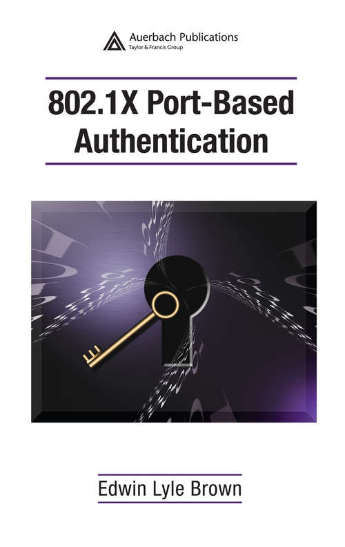 Book cover of 802.1X Port-Based Authentication