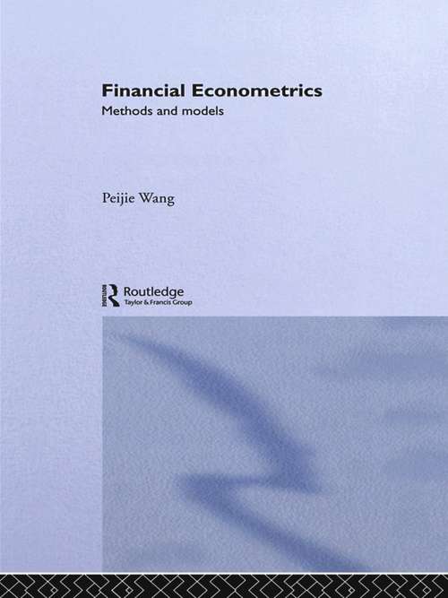 Book cover of Financial Econometrics