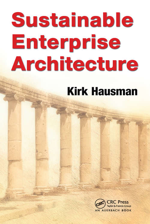 Book cover of Sustainable Enterprise Architecture
