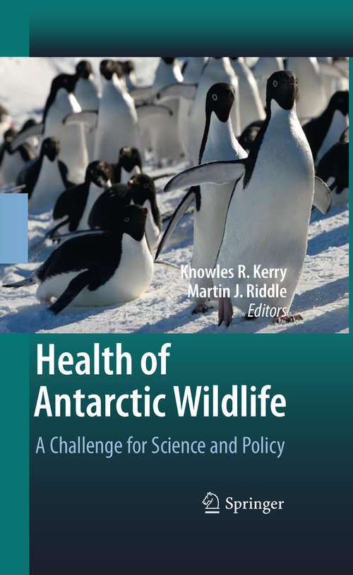 Book cover of Health of Antarctic Wildlife: A Challenge for Science and Policy (2009)