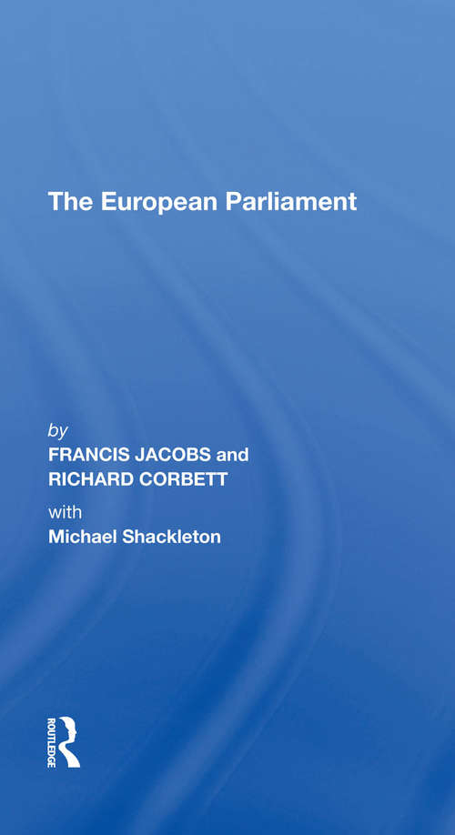 Book cover of The European Parliament