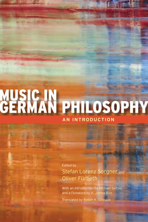 Book cover of Music in German Philosophy: An Introduction