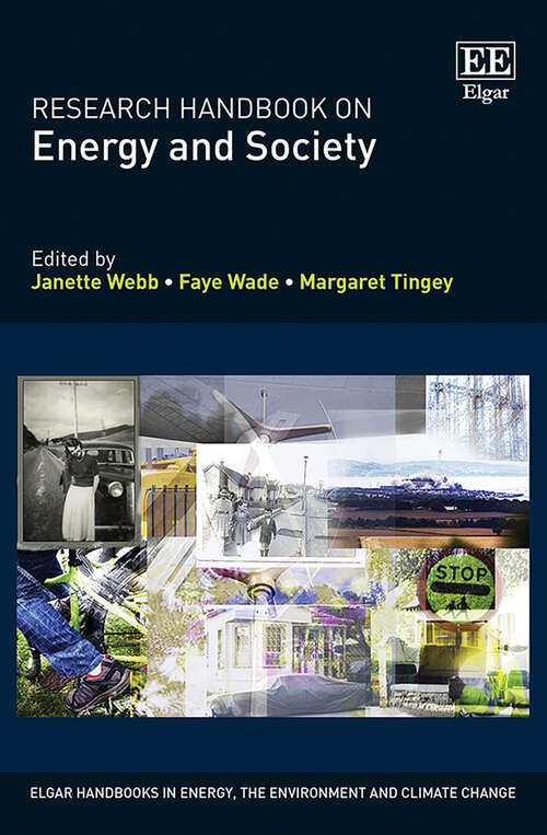Book cover of Research Handbook on Energy and Society (Elgar Handbooks in Energy, the Environment and Climate Change)