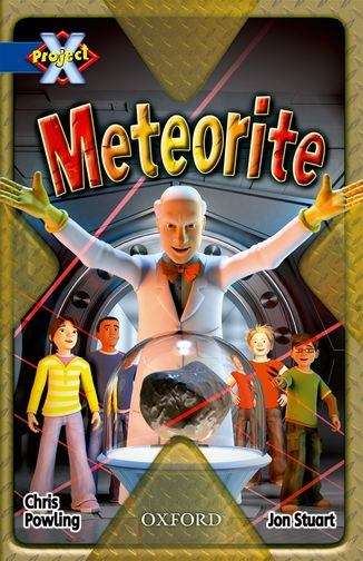 Book cover of Project X, Book Band 14, Blue, Top Secret: Meteorite