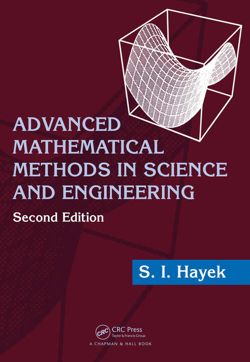 Book cover of Advanced Mathematical Methods in Science and Engineering
