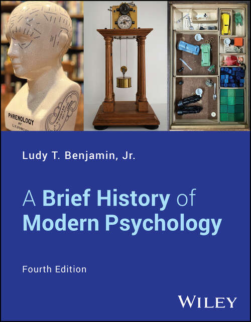 Book cover of A Brief History of Modern Psychology (4)