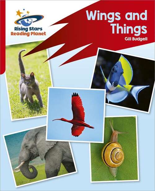 Book cover of Reading Planet: Rocket Phonics – Target Practice – Wings and Things – Red B