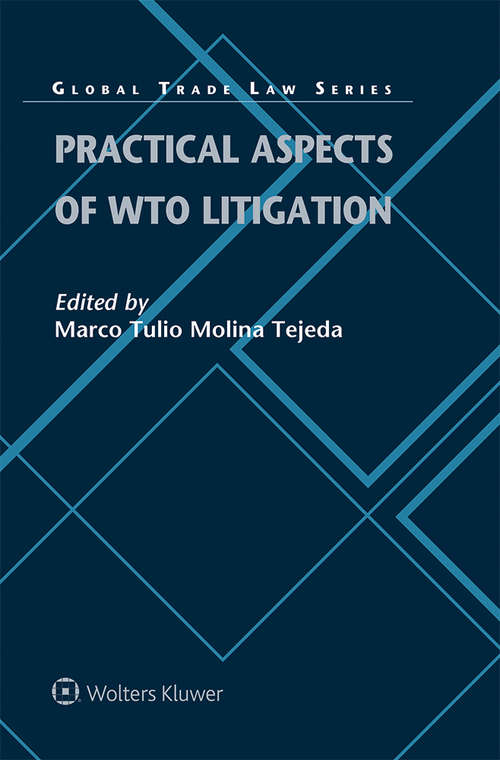 Book cover of Practical Aspects of WTO Litigation