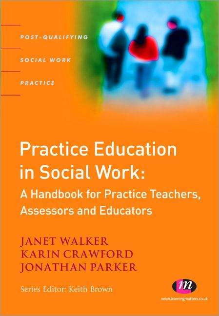 Book cover of Practice Education in Social Work