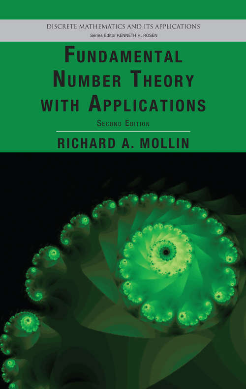 Book cover of Fundamental Number Theory with Applications (Discrete Mathematics And Its Applications Ser.)