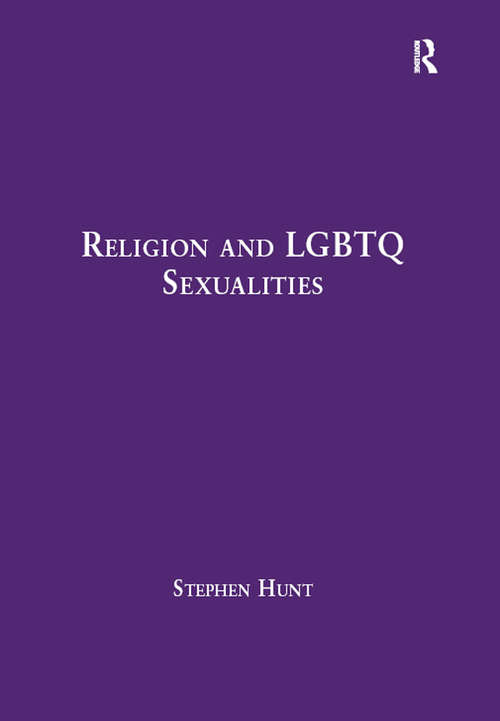 Book cover of Religion and LGBTQ Sexualities: Critical Essays