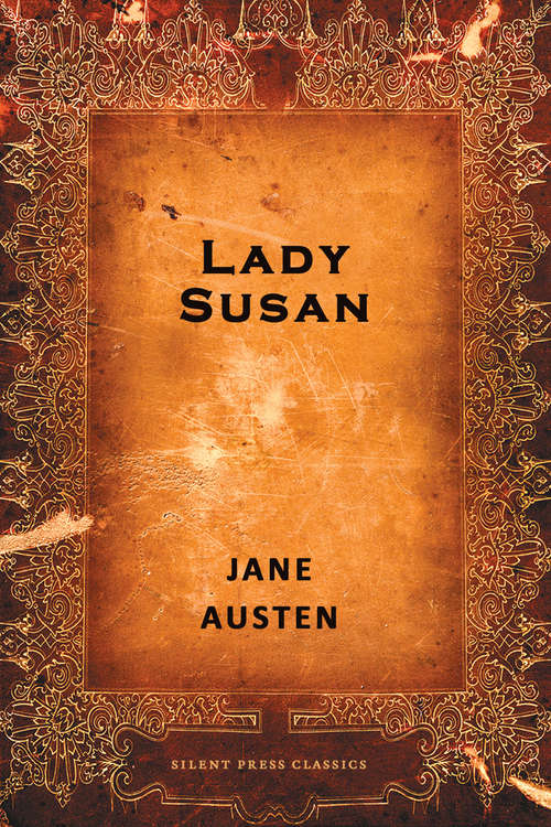 Book cover of Lady Susan
