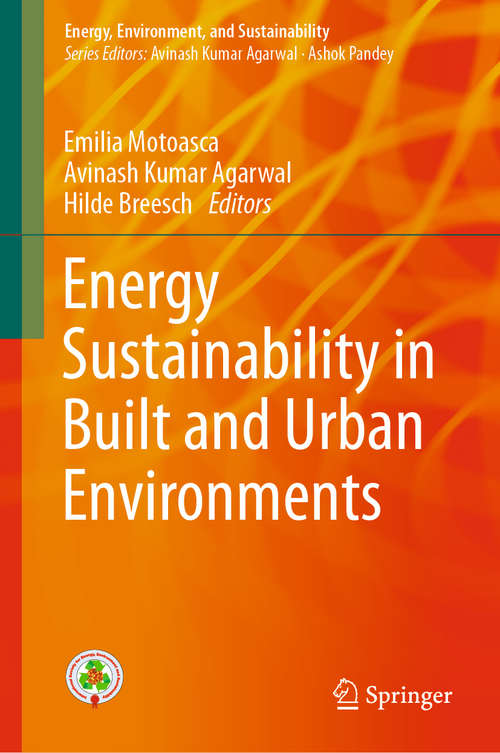Book cover of Energy Sustainability in Built and Urban Environments (Energy, Environment, and Sustainability)
