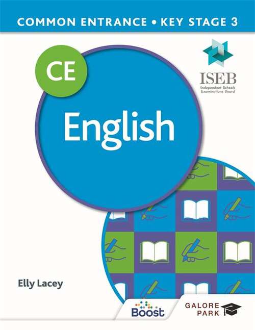 Book cover of Common Entrance 13+ English for ISEB CE and KS3