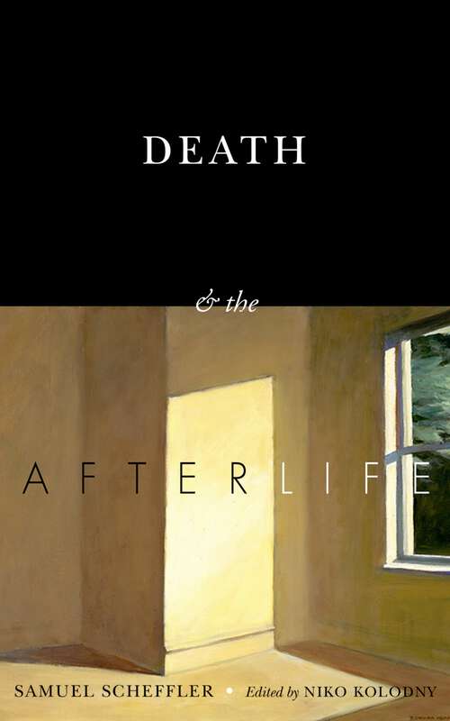 Book cover of Death and the Afterlife (The Berkeley Tanner Lectures)