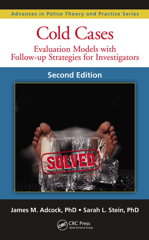 Book cover of Cold Cases: Evaluation Models with Follow-up Strategies for Investigators, Second Edition (2)