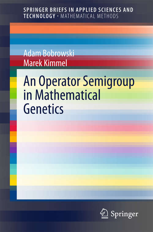 Book cover of An Operator Semigroup in Mathematical Genetics: Lyapunov Equation Model Of Drift And Mutation: Population Dependence And Asymptotic Behavior (2015) (SpringerBriefs in Applied Sciences and Technology)